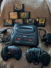 Sega Mega Drive II Console With 2 Genuine Controllers, Games, VGC!⭐️ 