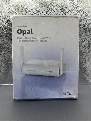 GL.iNet Opal GL-SFT1200 Travel Router AC1200 - White
