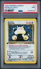 1999 POKEMON JUNGLE 1ST EDITION #11 SNORLAX-HOLO PSA 9