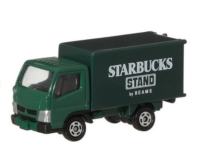 ミニカー STARBUCKS STAND by BEAMS TOMICA green Tomica Special Edition STARBUCKS STAND by BEAMS Japan Limited Fast