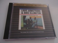 Louis Armstrong & Duke Ellington      MFSL  CD   ( 24 Karat Gold )  USA