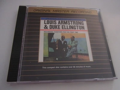Louis Armstrong & Duke Ellington      MFSL  CD   ( 24 Karat Gold )  USA - Bild 1 von 4