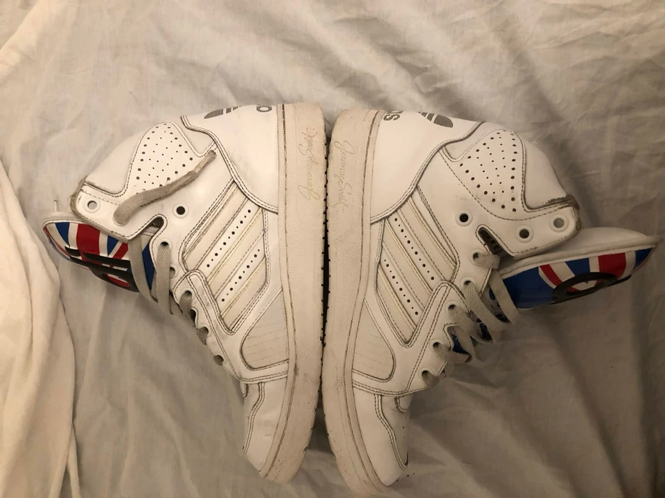adidas Jeremy Scott Instinct Hi Union Jack high top sneaker - Photo 4/4