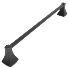 18 Inch Matte Black Towel Bar Towel Rack for Bathroom Kitchen Hand Towel Hold...