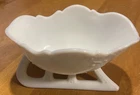 Vintage Westmoreland Glass Company Milk Glass Sleigh Produced in the 1970's