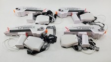 Laser X 4-Player Laser Tag Set Chest Receivers Blasters System TESTED WORKING