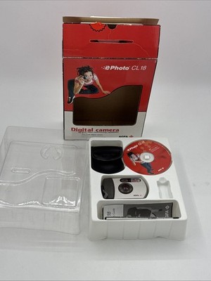 Agfa ePhoto CL18 Digital Camera w Box Manual Case