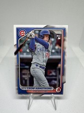 Pete Crow-Armstrong 2024 Bowman Rookie Card #85 Chicago Cubs (RC) 