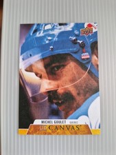 2020-21 Upper Deck Michel Goulet Ud Canvas Retired #C251 Quebec Nordiques