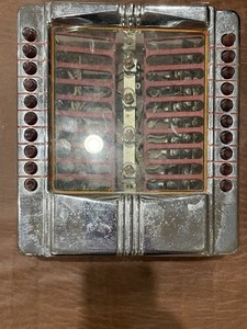 Rare Rock-Ola 1530 Wall Jukebox Cover / Remote, Buttons & Glass