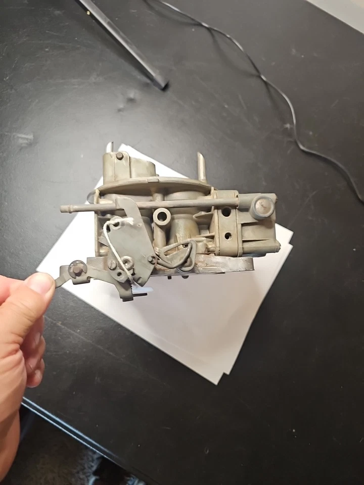 Ford Thunderbird 1957 original Holley 4 BBL carrocería principal ECZ ANUNCIO 312 Y piezas de bloque Foto 3 de 4