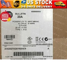 New Sealed Allen-Bradley 20AD027A3AYNANC0 AB 20AD027A3AYNANC0 FAST SHIP