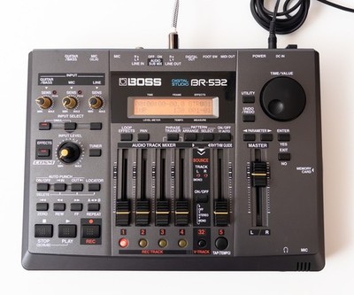 BOSS BR-532 Digital Recorder MTR w/ 32MB SmartMedia Tested From Japan