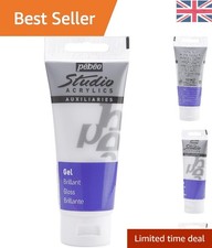 100ml Studio Gloss Gel - Fast-Drying Acrylic Medium for Enhanced Artistry