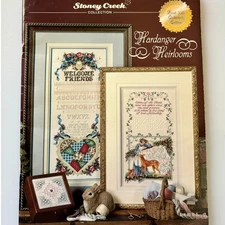 Stoney Creek Hardanger Heirlooms Book 300 w/ 5 Patterns/Charts 1st Print 2002 