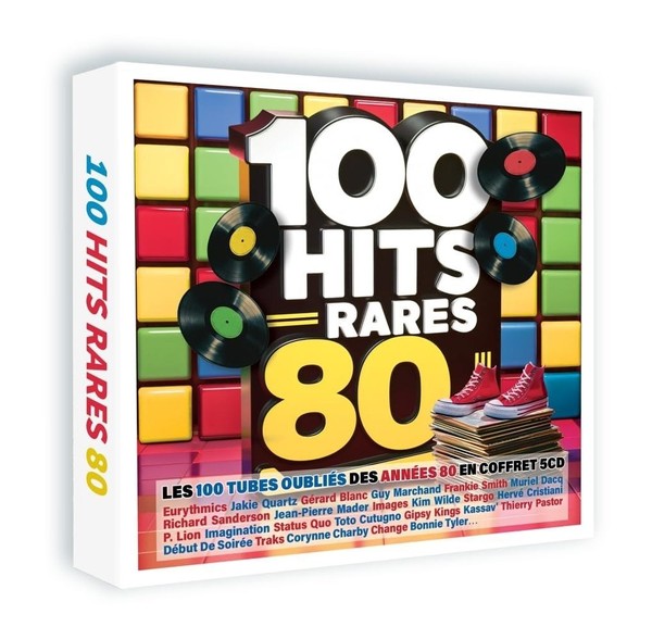Audio Cd - 100 Hits Rare 80 / Various (5 Cd) - Wagram Music -D- Neu-image