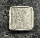 1 ozt MK BarZ Pin Up-December Stamped Square .999 Fine Silver
