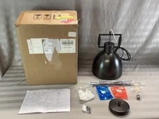 Lighting Indoor Farmhouse Mini Pendant 1 Light Metal Shade