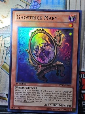 Ghostrick Mary LVAL-EN022 Legacy of the Valiant 1st Edition