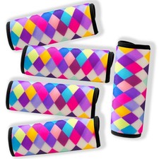 Suitcase Tags Identifiers-Luggage Handle Wrap Travel Luggage identifiers For ...