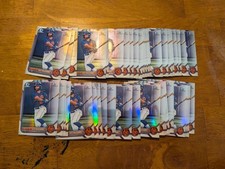 2022 Bowman Chrome Draft Jett Williams 45 Card Lot Chrome + Refractors #BDC-190