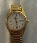 Seiko Gold Women's Watch w/ vintage seiko expandable band - Japanese movement
