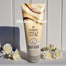 New Bath and Body Works Warm Vanilla Sugar Moisturizing Body Wash 10 fl oz