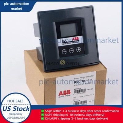 1PC ABB RVC-12 Power Factor Controller New Expeidted Shipping RVC-12/1-5A