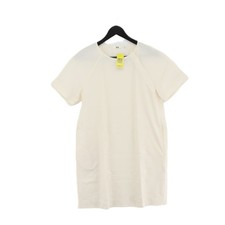 Uniqlo A-Line Midi Dress M in Cream