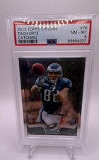 2013 Topps Chrome - Zach Ertz #76 Catching Ball (RC)