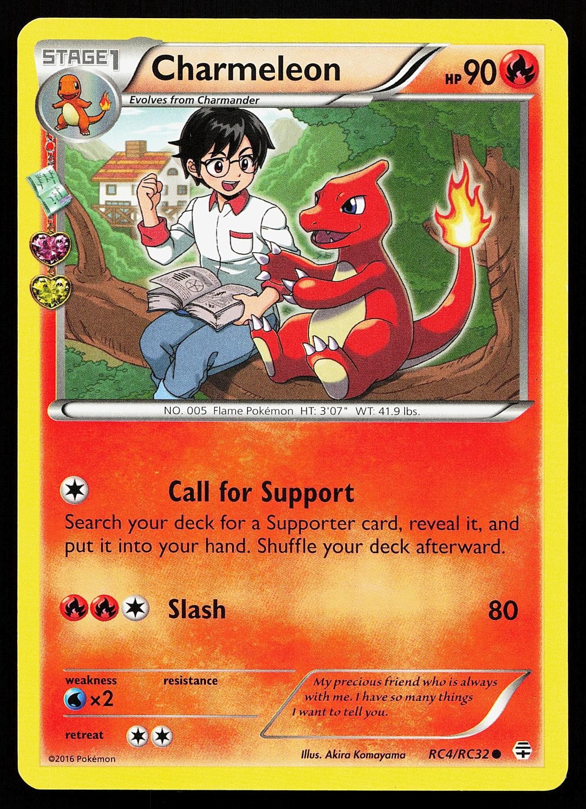 Charmeleon RC4/RC32 Common Generations Pokemon Card