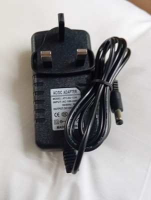 12 V 3 A DC 2 x UK-Stecker Netzteil Adapter Transformator für LED-Streifen CCTV