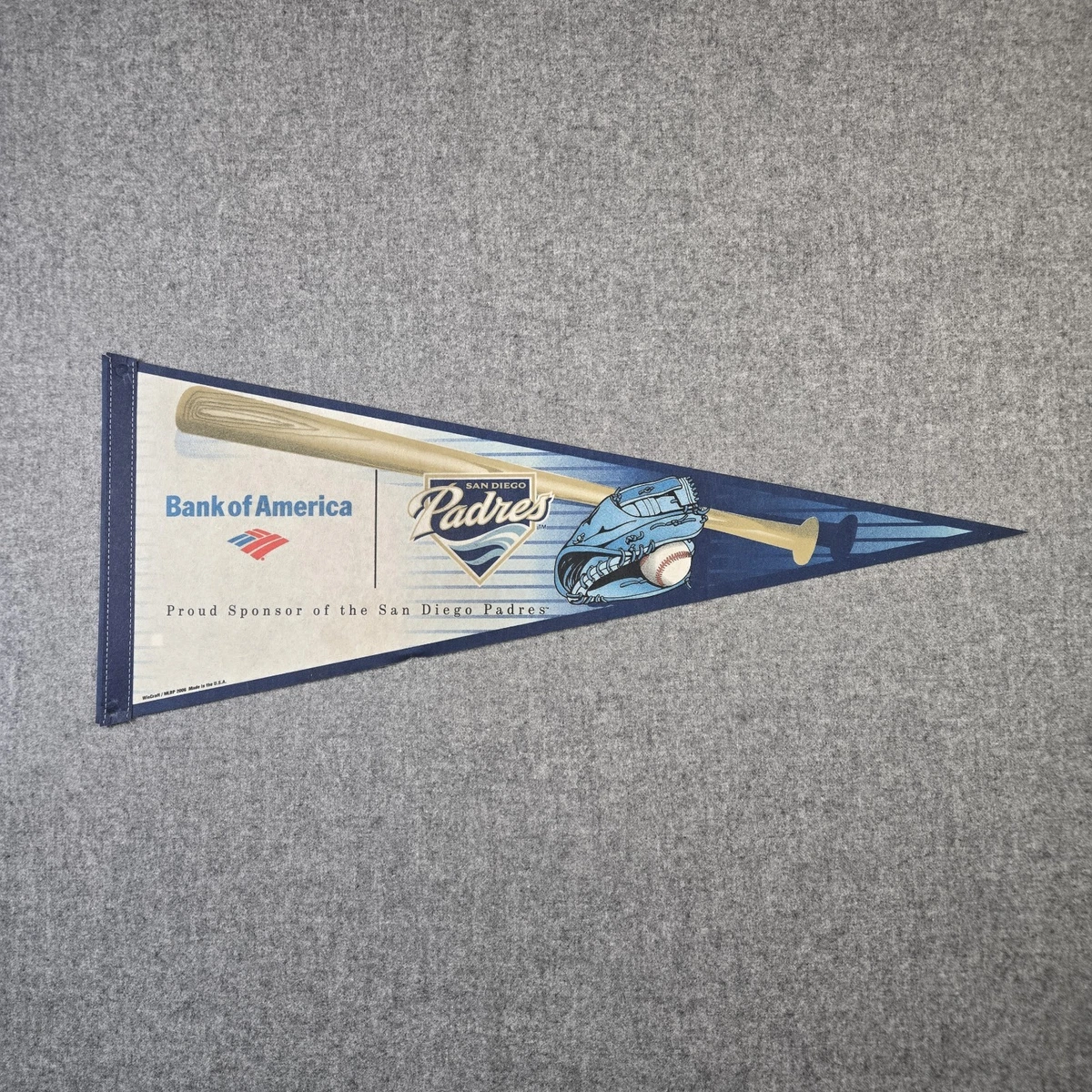 Drapeau San Diego Padres Swinging Friar - Vintage Classique - 3x5 Pieds