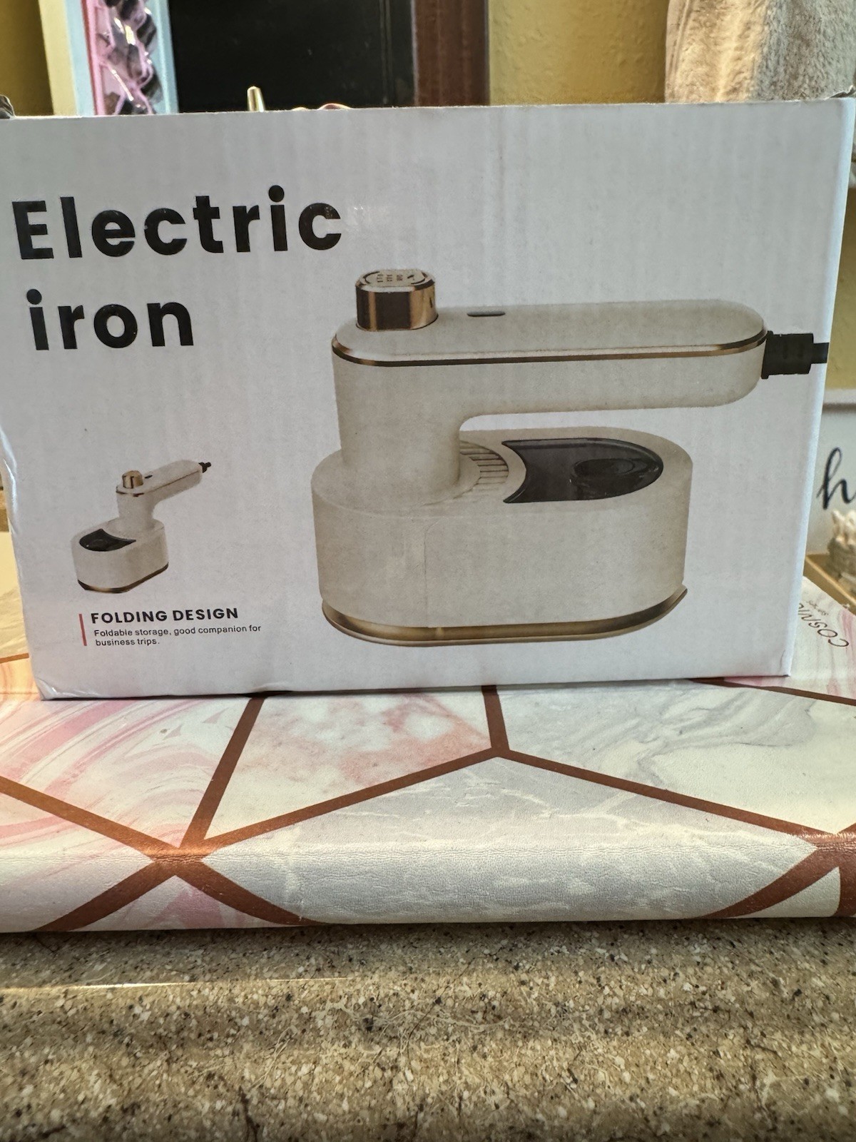 Travel Mini Foldable, Portable Iron, And Garment Steamer Wet Dry Handheld