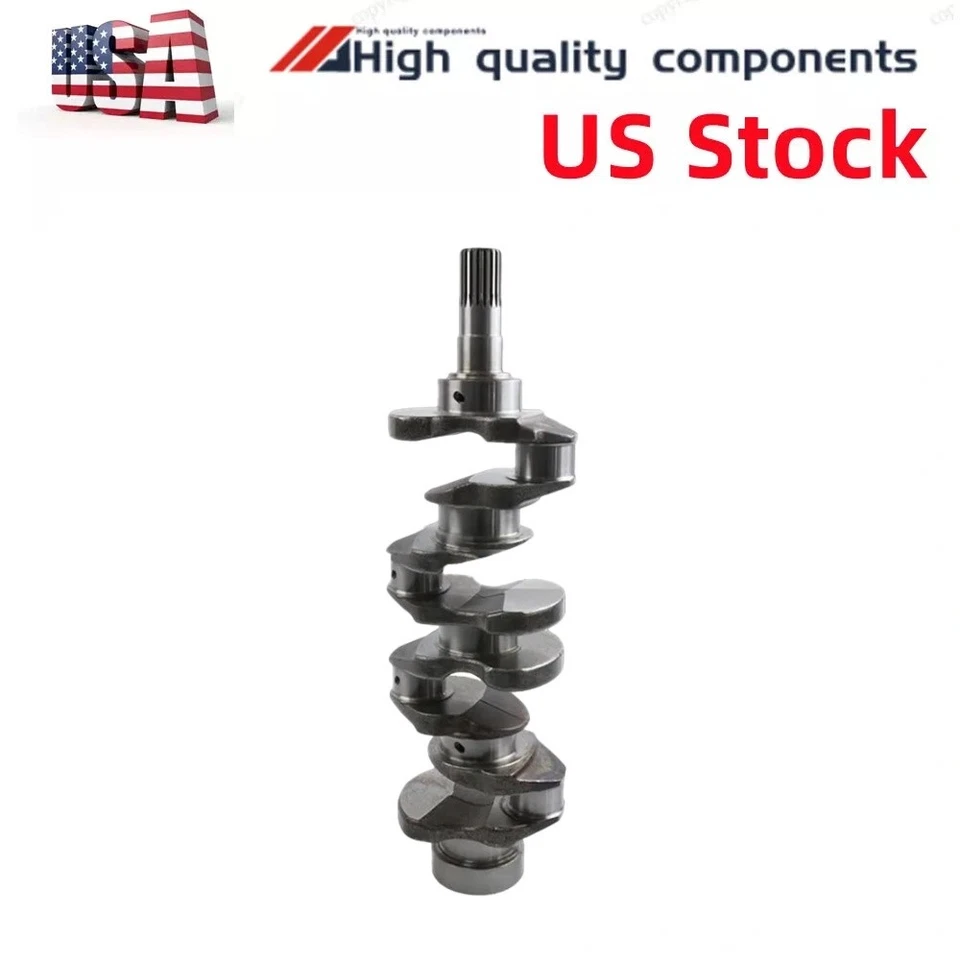 V3800 Crankshaft for Kubota Engine SVL90-2 SVL90-2C SVL95-2S SVL95-2SC - Image 3 of 4