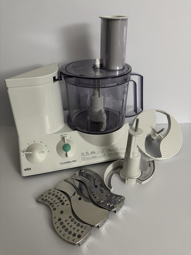 Braun CombiMax 600 Type 3205 K600 Food Processor + Accessories - Tested/Working!