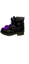 Harley-Davidson women s Black Leather Lace-Up...