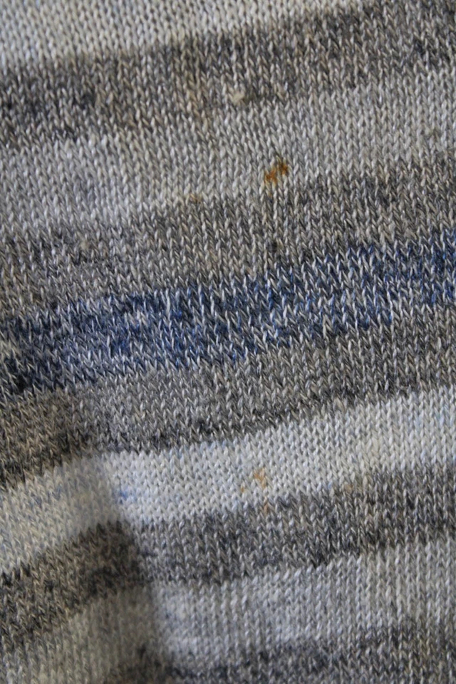 Suéter de lino a rayas unisex Rag & Bone gris manga larga talla S Foto 4 de 4