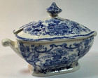 ‘SOUVENIR’ c1839 MINTON Childs Toy Tureen Miniature Pearlware Transfer