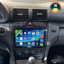 Android 16 Autoradio F&uuml;r Mercedes Benz CLK W209 C-Klasse W203 GPS Navi WIFI RDS