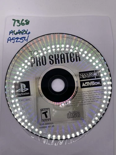 Tony Hawk's Pro Skater (PlayStation 1, PS1) DISC ONLY | NO TRACKING | 7368