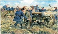 Italeri 1:72 Union Artillerie Modellbausatz Grau, MaßStab S, Bausatz