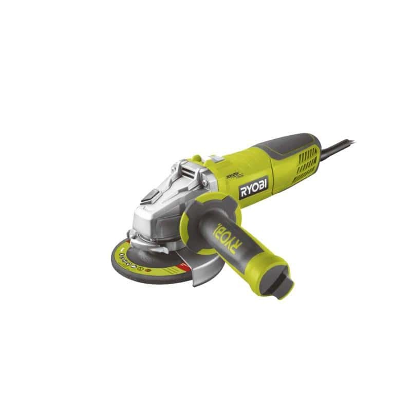Meuleuse d'angle RYOBI 1010W disque 125mm RAG1010-125SF pour découpe métal