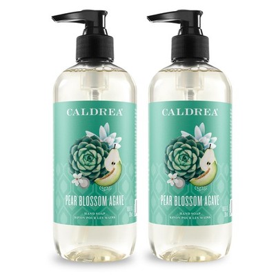 Caldrea Hand Wash Soap, Aloe Vera Gel, Olive Oil and Essential Oils to Cleanse a