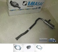 Imasaf Auspuff Msd, Mitteltopf für Renault R21 Kombi 1.7 54-69KW M.5/89-