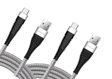 For Galaxy A23/A24/A25/A26 - 6ft and 10ft Long USB-C Cables Fast Charge