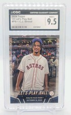 2024 Topps Series 2 - 2023 Let's Play Ball #PB-1 C.J. Stroud CGC-9.5