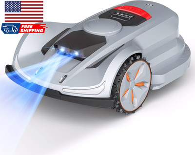 X7 Wireless Robot Lawn Mower 0.75 Acre/ 32,000Sq. Ft with Smart APP Control Visi