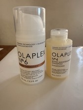Olaplex No.4 Bond Maintenance Shampoo and No.6 Bond Smoother set NEW