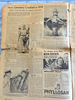 WW11 Auckland Paper LOADED! Patton & Montgomery in Sicily, Mrs. Roosevelt In NZ — photo 8